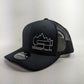 Black Snapback Hat